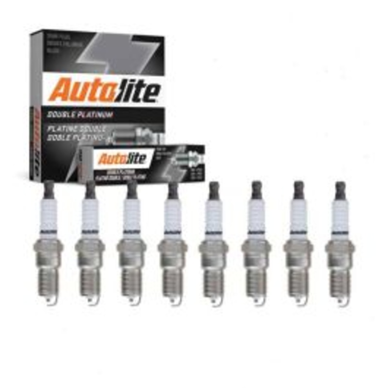 8 pc Autolite Double Platinum Spark Plug for 2010-2015 Chevrolet Camaro 6.2L
