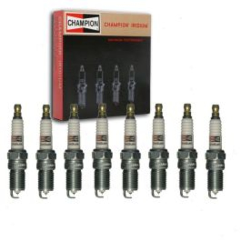 8 pc Champion Iridium Spark Plugs for 1996-2002 Chevrolet Express 2500 5.0L 5.7L V8
