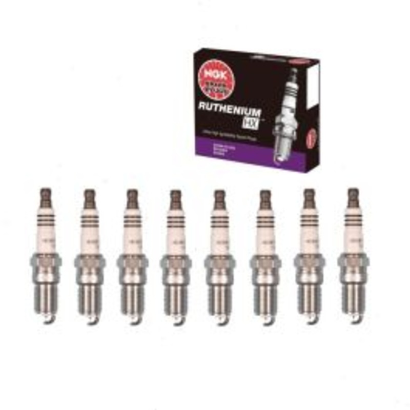 8 pc NGK Ruthenium HX Spark Plugs for 2003-2014 Ford E-250 4.6L 5.4L V8