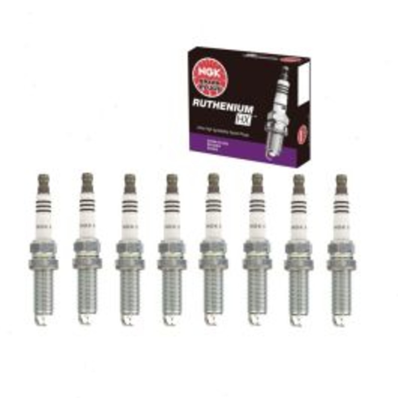 8 pc NGK Ruthenium HX Spark Plugs for 2014-2020 Infiniti QX80 5.6L V8