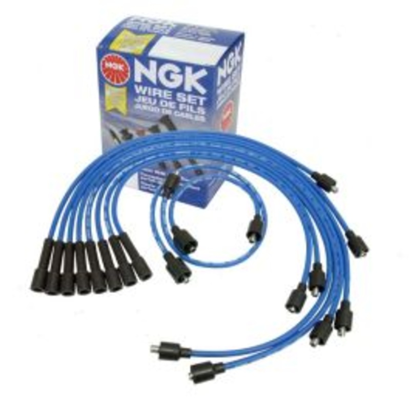 NGK Spark Plug Wire Set for 1979-1992 Dodge Ramcharger 5.2L 5.9L V8