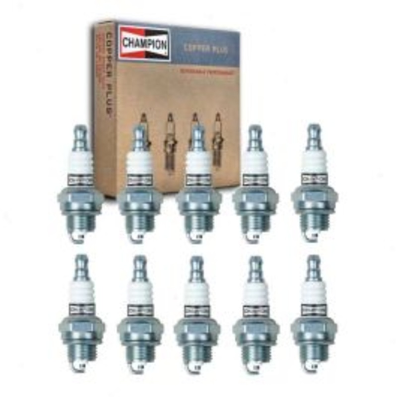 10 pc Champion Copper Plus 863 RCJ8Y Spark Plugs