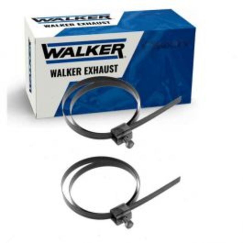 2 pc Walker Exhaust Muffler Straps for 1989 Chevrolet R2500 7.4L V8