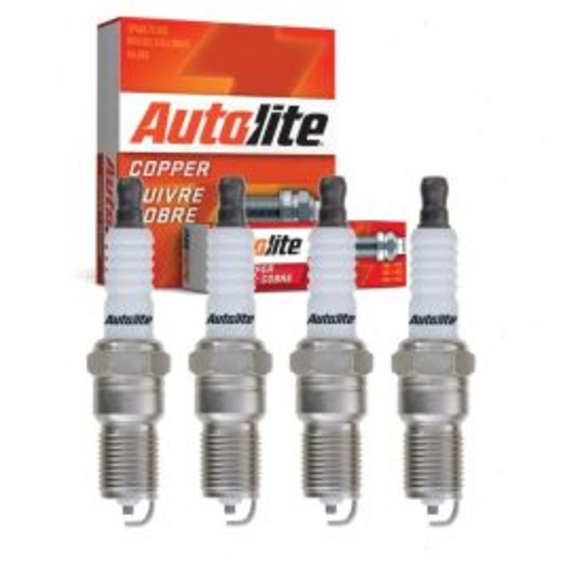 4 pc Autolite Copper Core Spark Plugs for 1995-1998 Oldsmobile Achieva 2.3L 2.4L L4