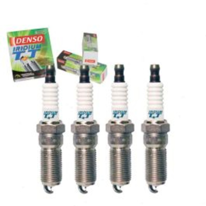 4 pc DENSO Iridium TT Spark Plugs for 2002-2010 Saturn Vue 2.2L 2.4L L4
