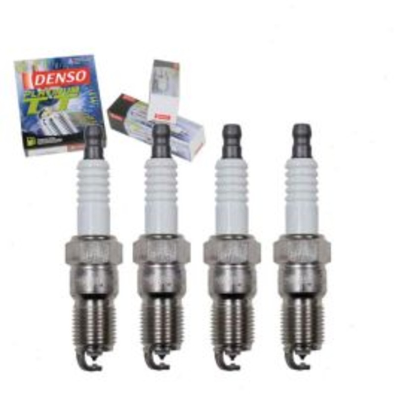 4 pc DENSO Platinum TT Spark Plugs for 1994-1998 Buick Skylark 2.3L 2.4L L4