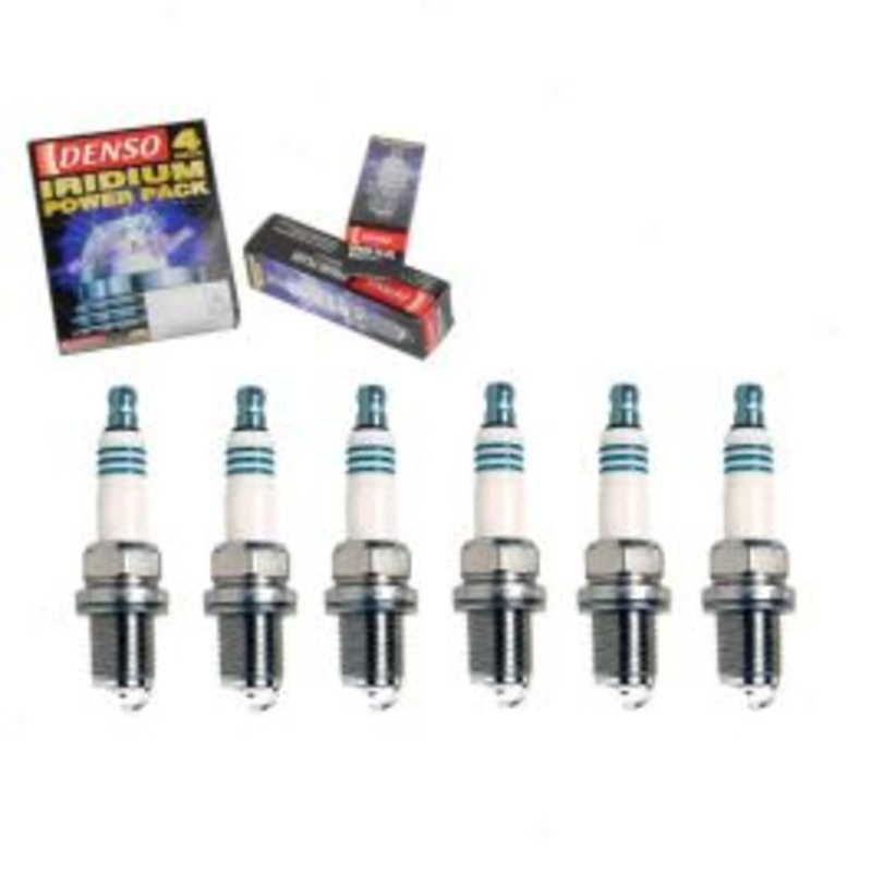 6 pc DENSO Iridium Power Spark Plugs for 1988-1989 Mazda 929 3.0L V6