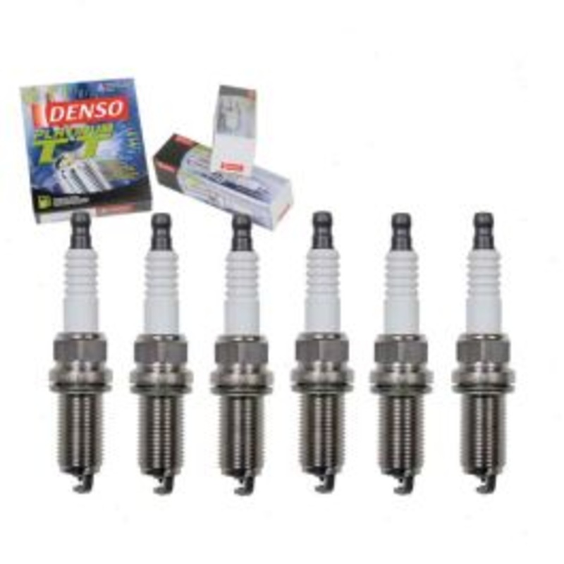 6 pc DENSO Platinum TT Spark Plugs for 2014-2017 Toyota 4Runner 4.0L V6