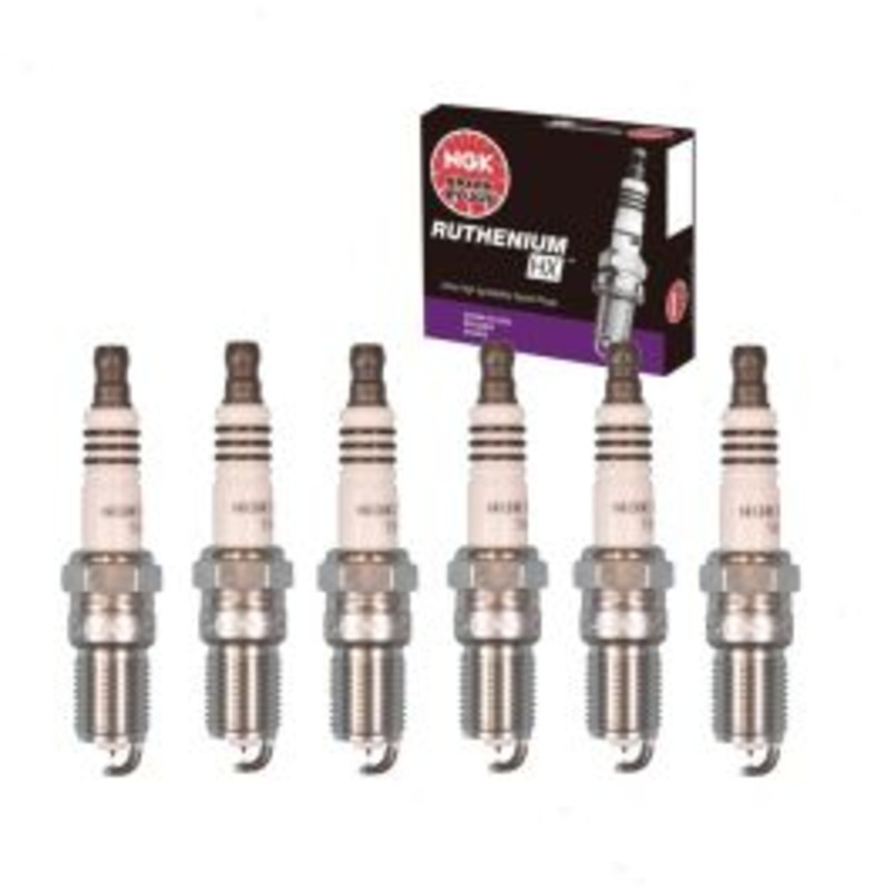 6 pc NGK Ruthenium HX Spark Plugs for 1996-2004 Chevrolet S10 4.3L V6