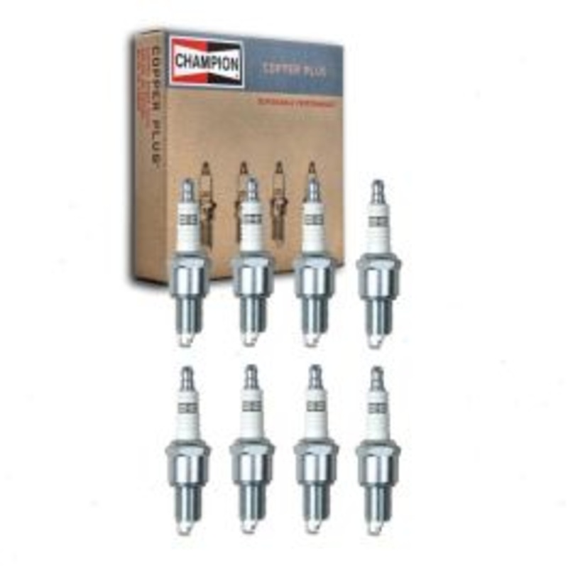8 pc Champion Copper Plus Spark Plugs for 1955-1956 Packard Caribbean 5.8L 6.1L V8