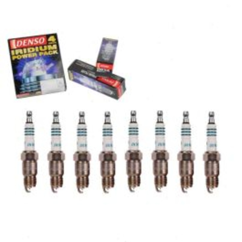 8 pc DENSO Iridium Power Spark Plugs for 1975-1976 Ford Elite 5.8L 6.6L 7.5L V8