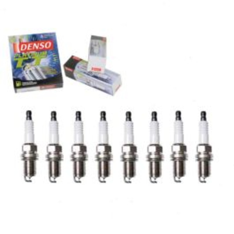 8 pc DENSO Platinum TT Spark Plugs for 2005-2009 Jaguar Super V8 4.2L V8