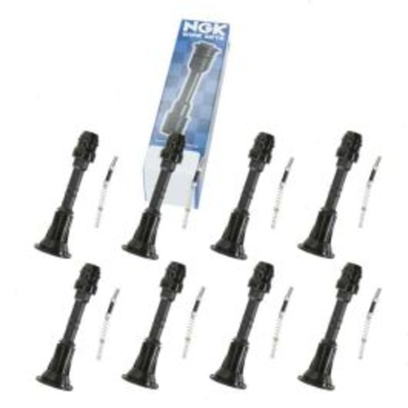 8 pc NGK Ignition Coil Boots for 2004-2014 Nissan Titan 5.6L V8