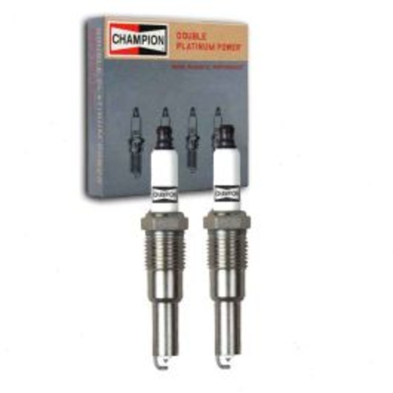 2 pc Champion Double Platinum 7989 Spark Plugs