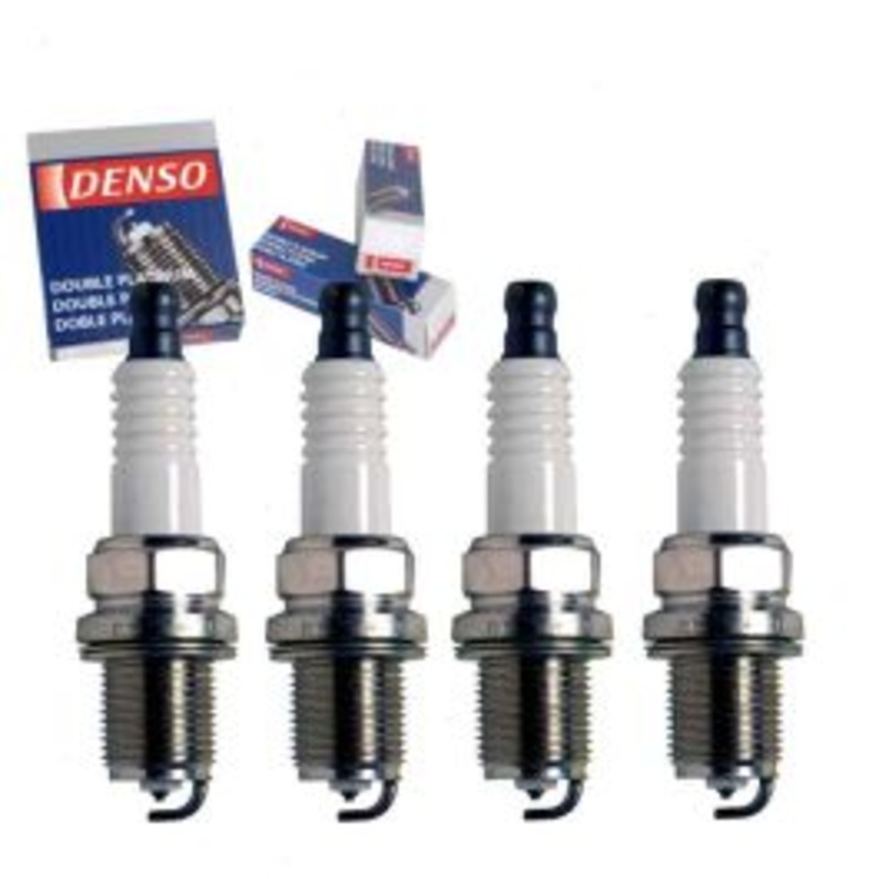 4 pc DENSO Double Platinum Spark Plugs for 1998-2003 Isuzu Rodeo 2.2L L4
