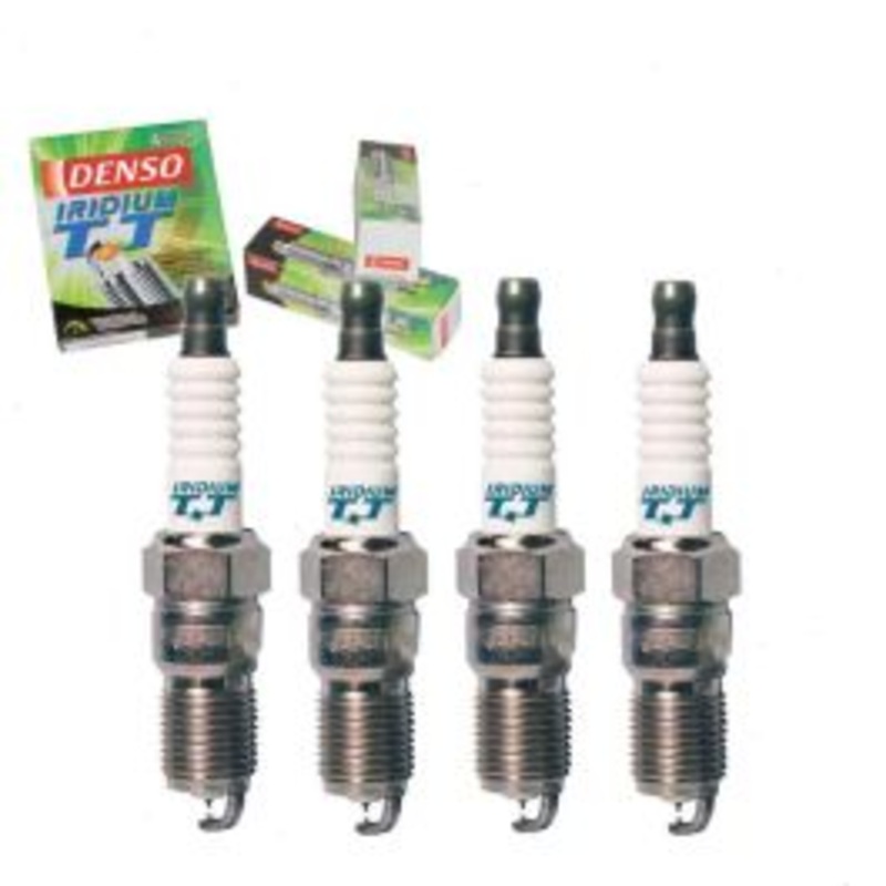 4 pc DENSO Iridium TT Spark Plugs for 1994-1998 Oldsmobile Achieva 2.3L 2.4L L4