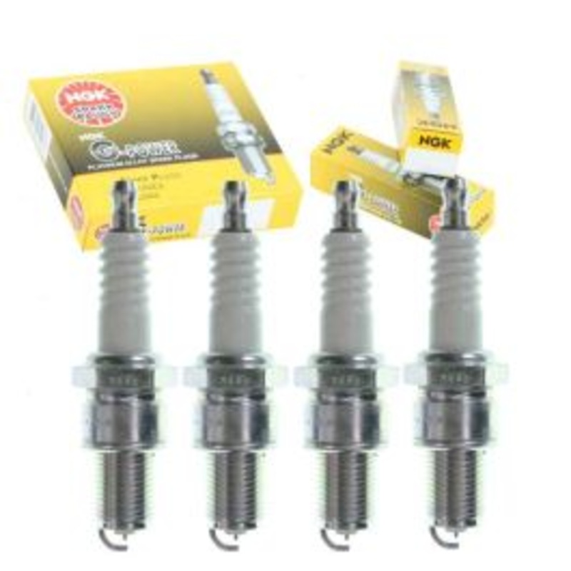 4 pc NGK G-Power Spark Plugs for 1981 Renault R18 1.6L L4