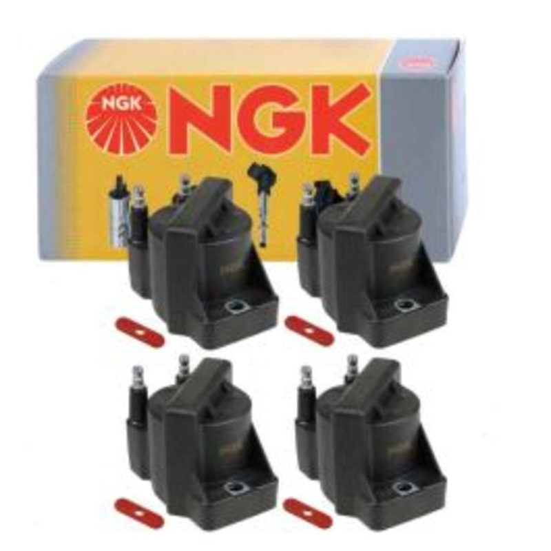 4 pc NGK Ignition Coils for 1995-1999 Oldsmobile Aurora 4.0L V8