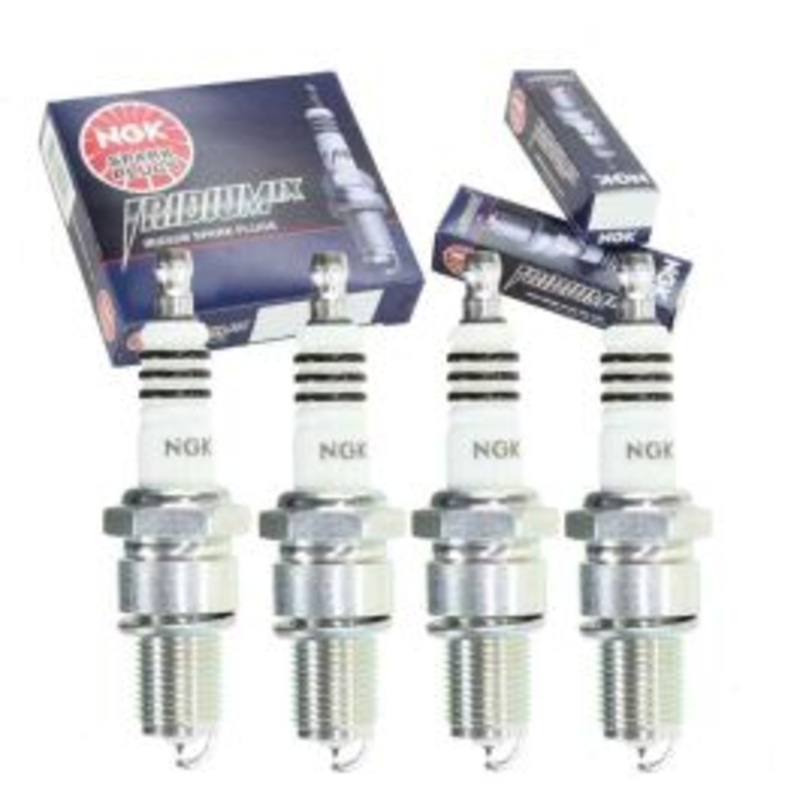 4 pc NGK Iridium IX Spark Plugs for 1972 Mazda 618 1.8L L4