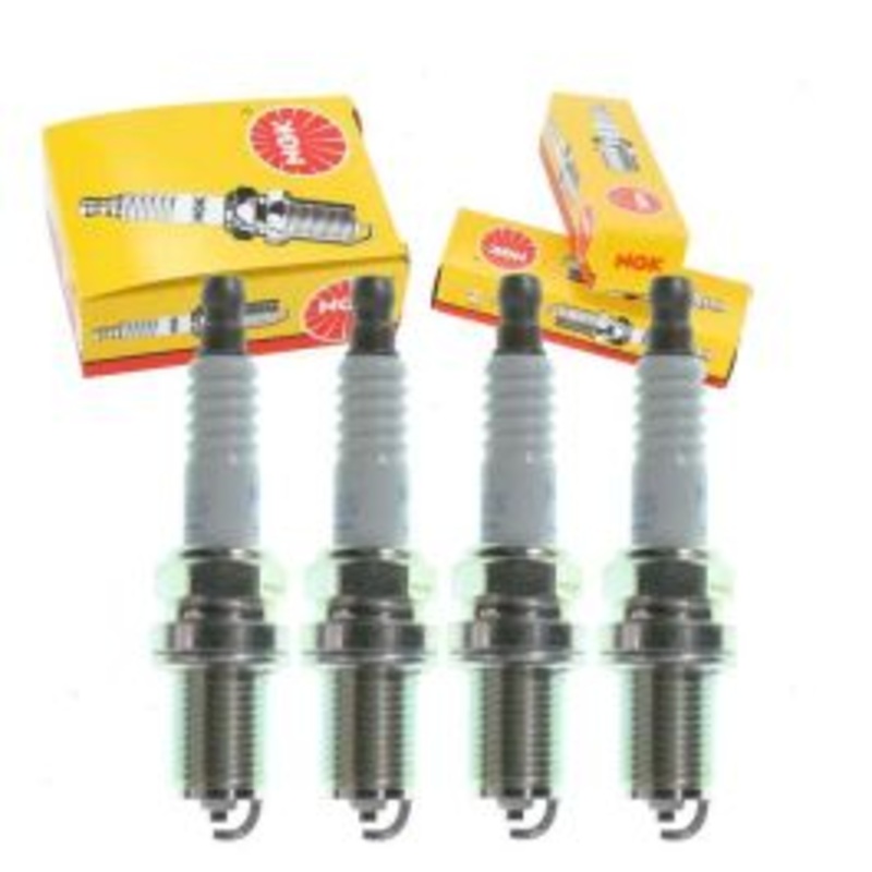 4 pc NGK Standard Spark Plugs for 2001-2002 Kia Rio 1.5L L4