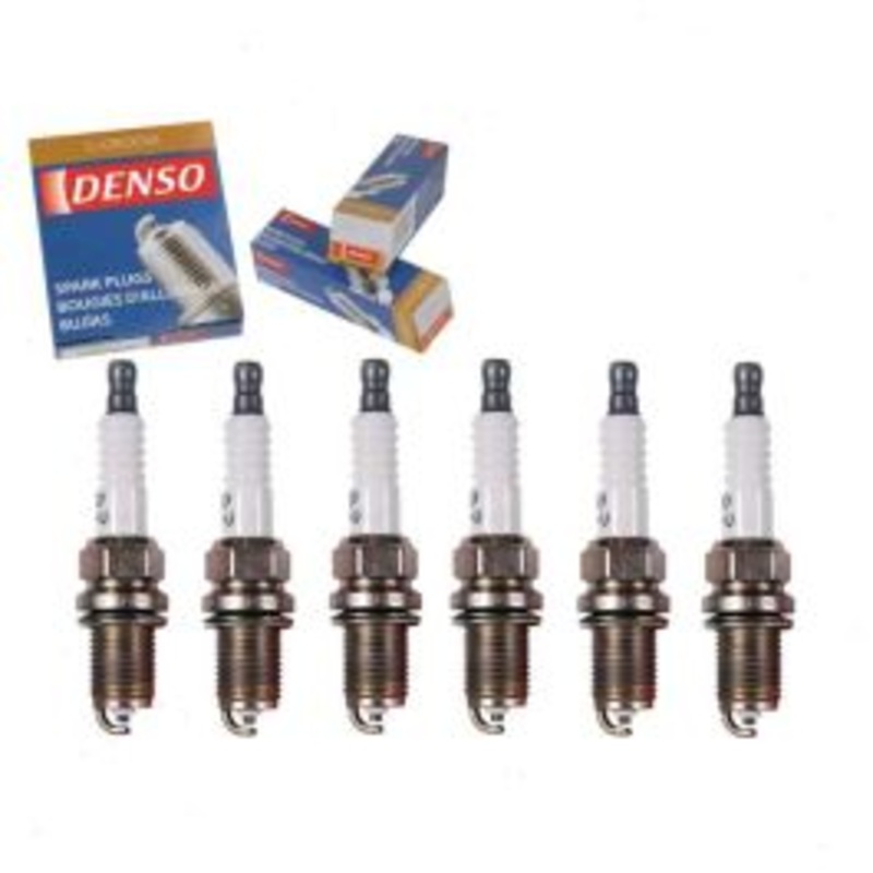 6 pc DENSO Standard U-Groove Spark Plugs for 2003-2005 Audi Allroad Quattro 2.7L V6