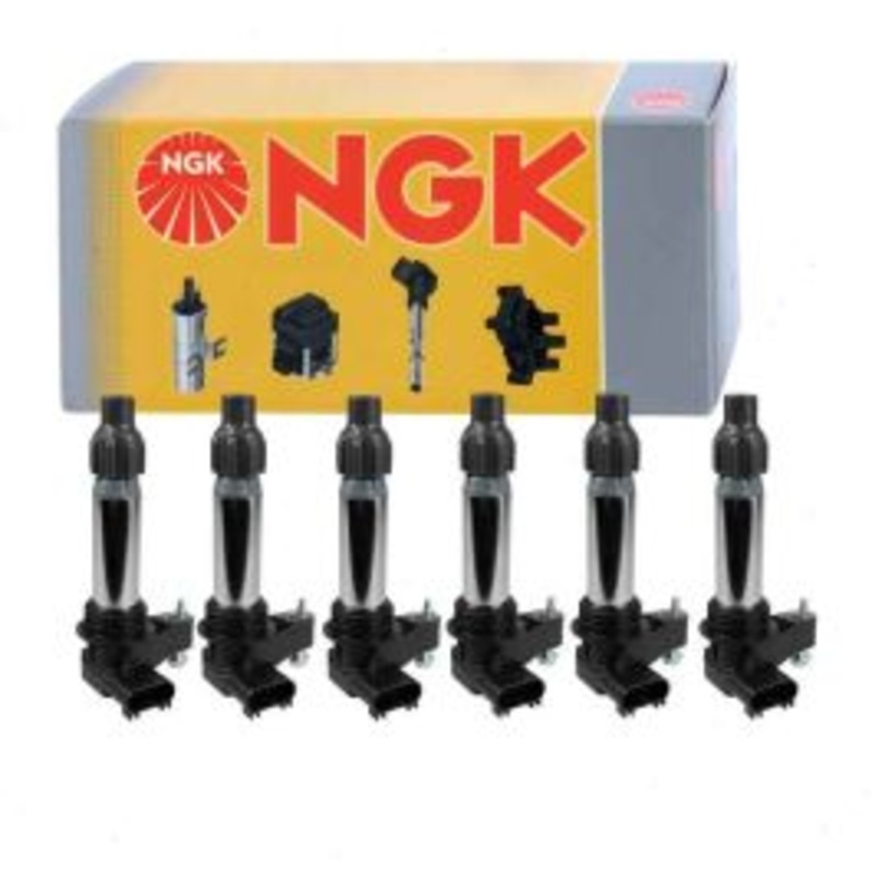 6 pc NGK Ignition Coils for 2008-2010 Saturn Vue 3.6L V6