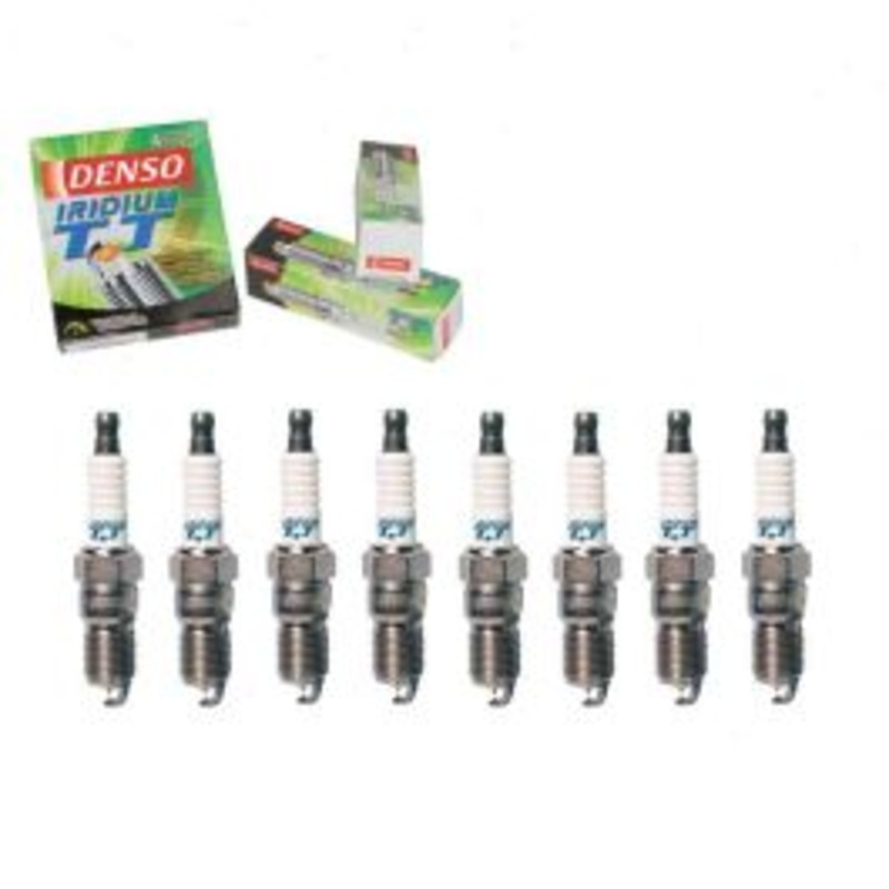 8 pc DENSO Iridium TT Spark Plugs for 2006-2009 Chevrolet Trailblazer 6.0L V8