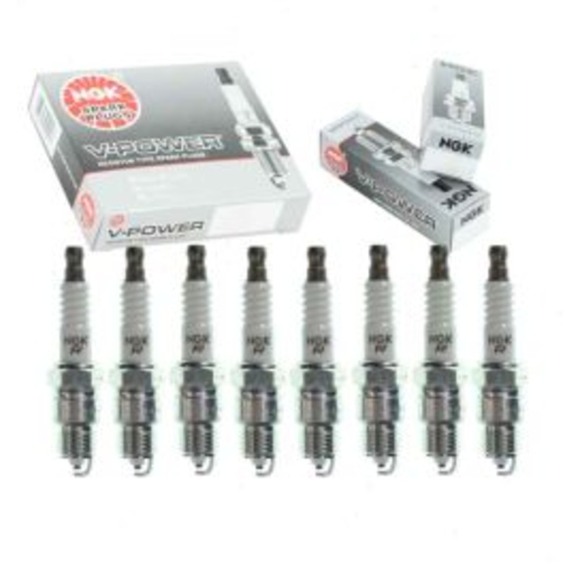 8 pc NGK V-Power Spark Plugs for 1979-1986 GMC C2500 Suburban 5.0L 5.7L 6.6L 7.4L V8