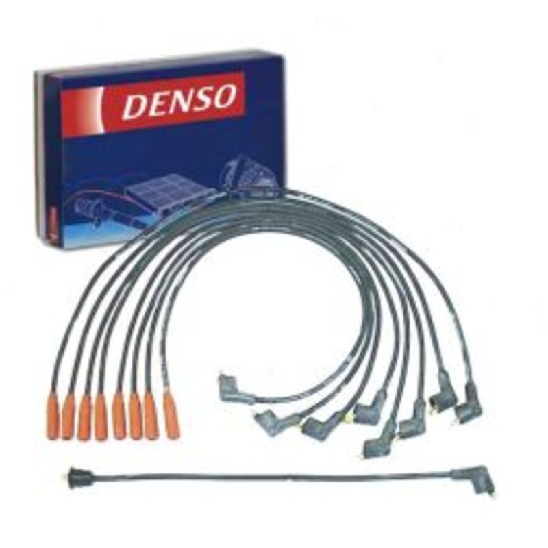 DENSO Spark Plug Wire Set for 1971-1974 DeTomaso Pantera 5.8L V8