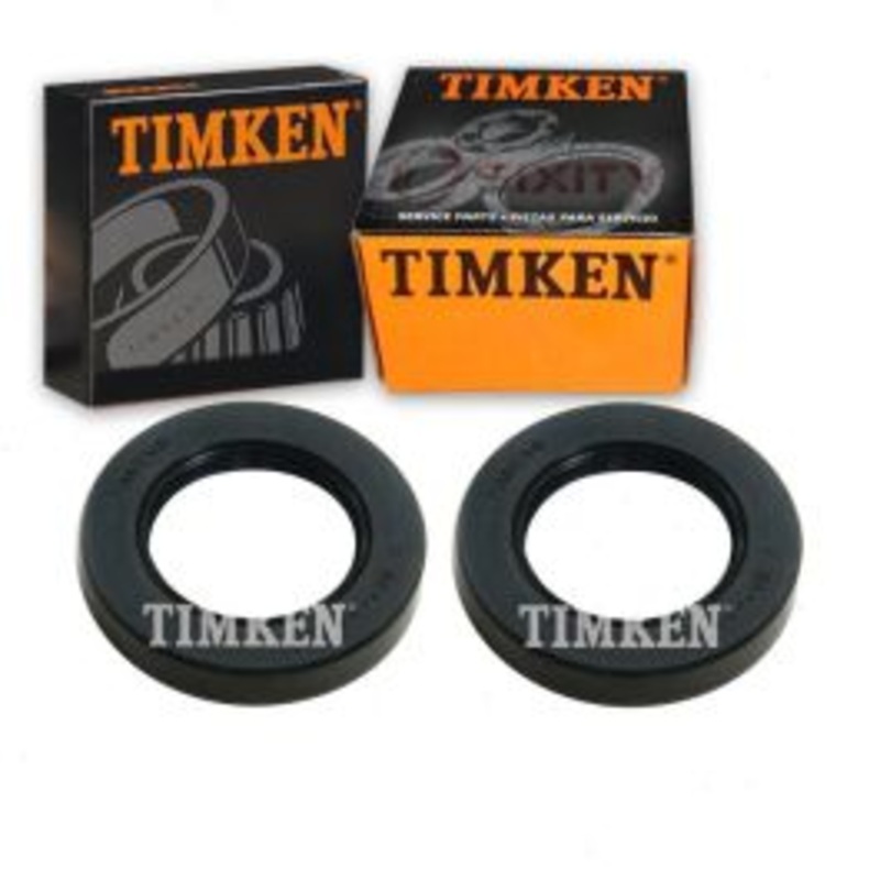 2 pc Timken Front Engine Crankshaft Seals for 2000 Volkswagen Passat 1.8L L4