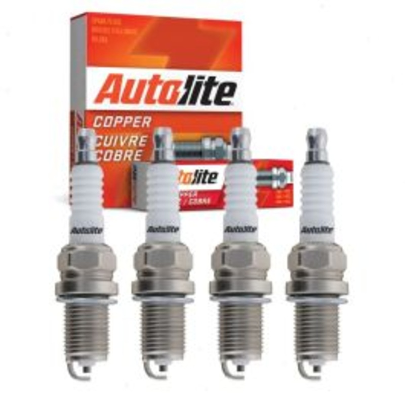 4 pc Autolite Copper Core Spark Plugs for 2001-2011 Kia Rio