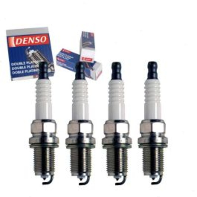 4 pc DENSO Double Platinum Spark Plugs for 2005-2007 Kia Sportage 2.0L L4