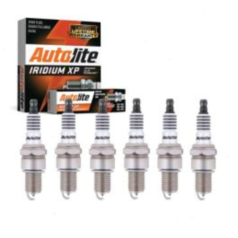6 pc Autolite Iridium XP Spark Plug for 1972-1973 International 1310 4.2L L6