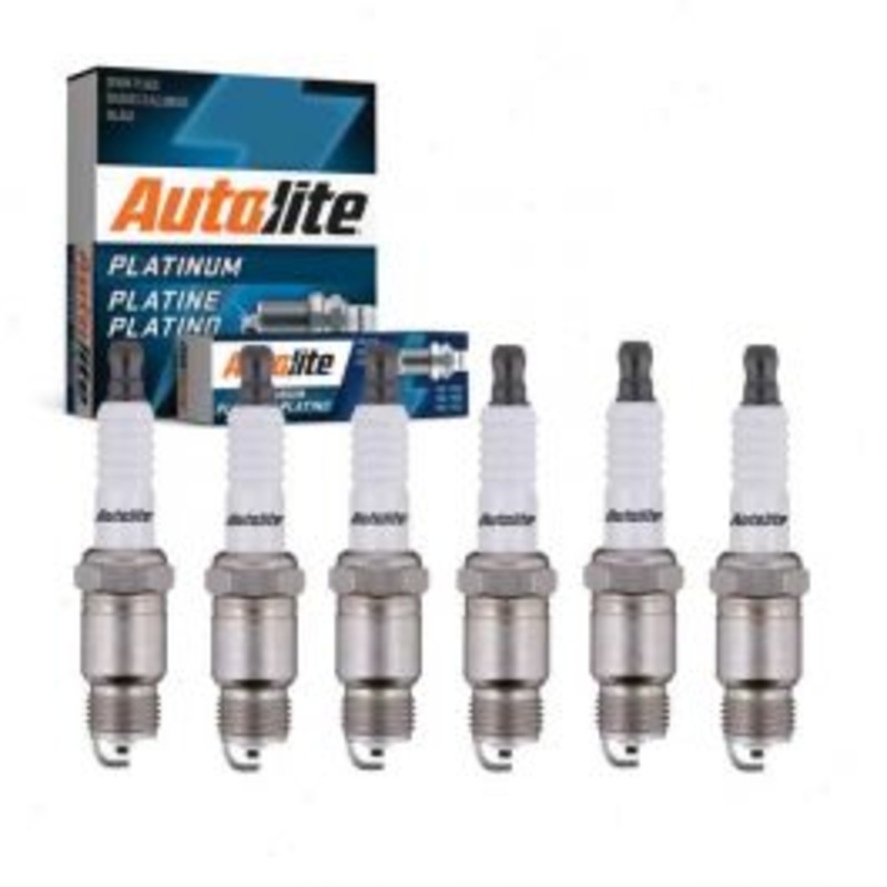 6 pc Autolite Platinum Spark Plug for 1970-1974 Chevrolet C10 Suburban 4.8L