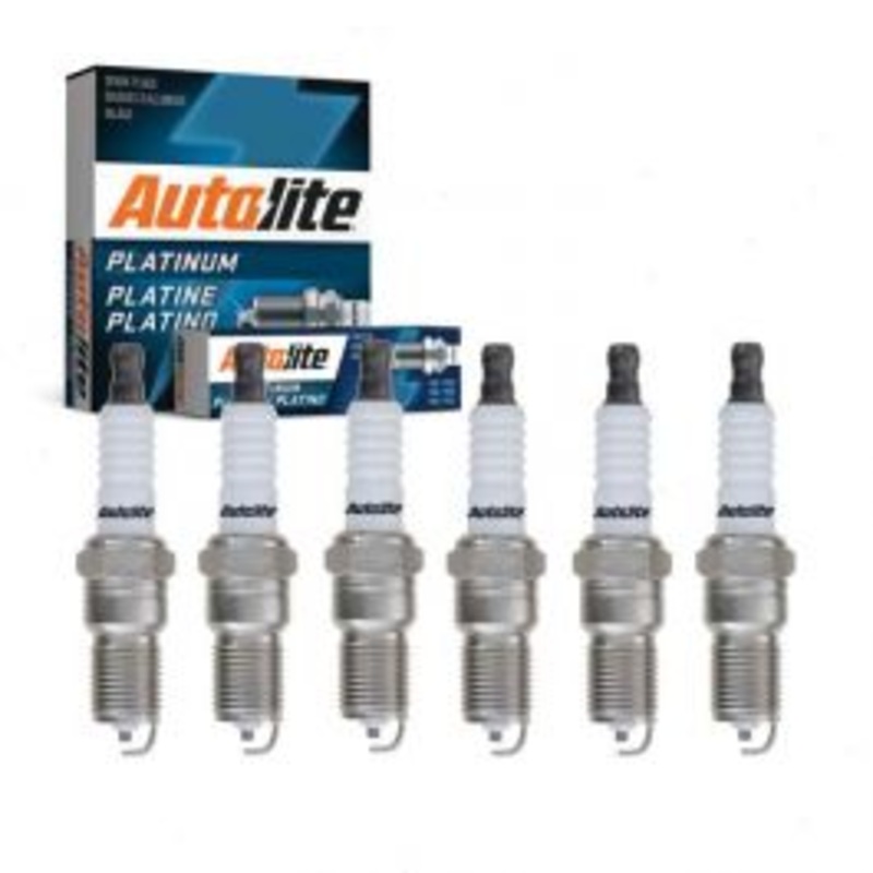 6 pc Autolite Platinum Spark Plug for 2007 GMC Sierra 1500 Classic 4.3L V6