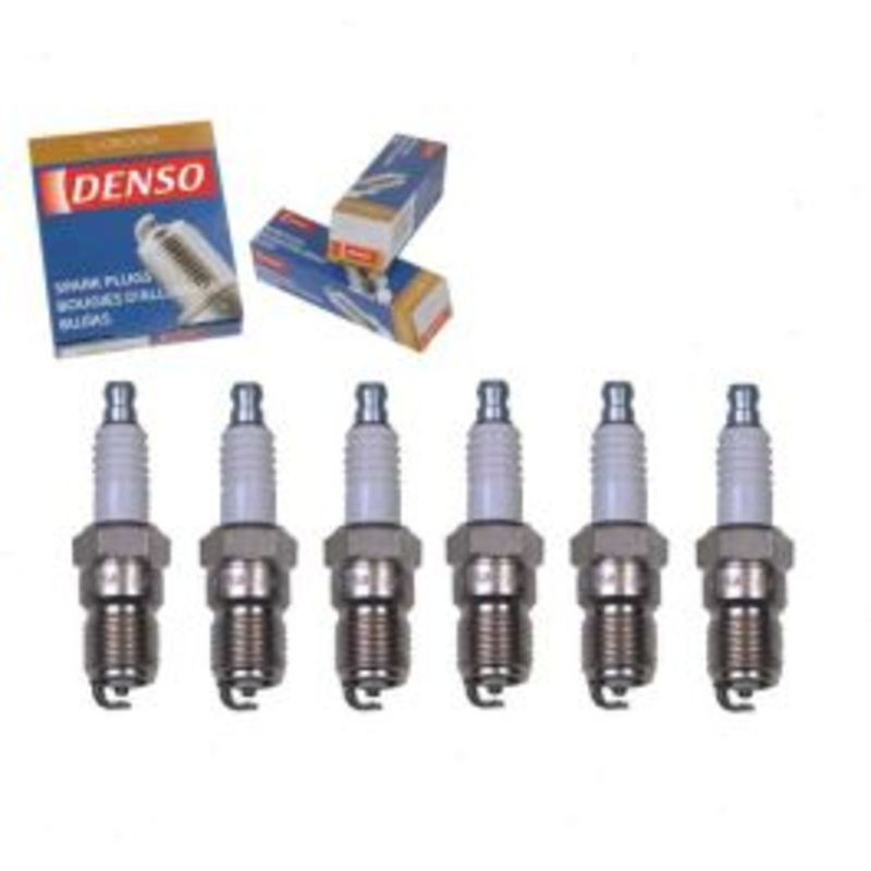 6 pc DENSO Standard U-Groove Spark Plugs for 1996-1999 Chevrolet P30 4.3L V6