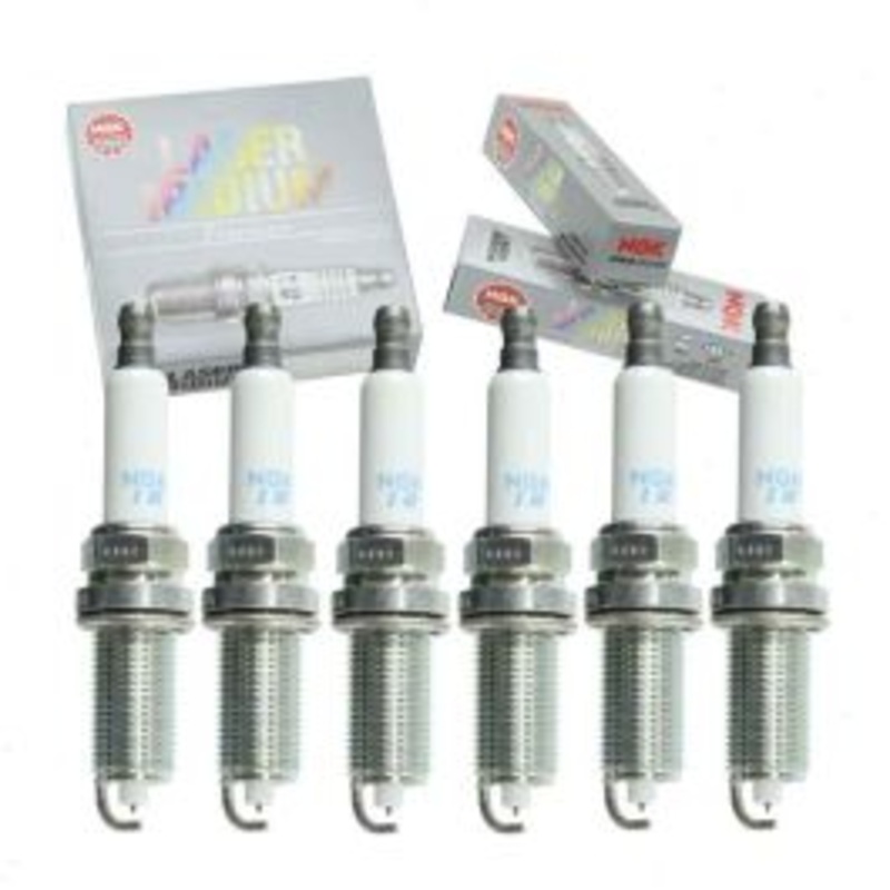 6 pc NGK Laser Iridium Spark Plugs for 2006-2007 BMW 530xi 3.0L L6