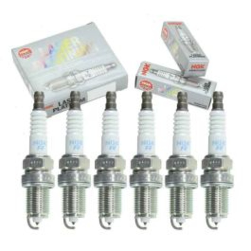 6 pc NGK Laser Platinum Spark Plugs for 2005 Audi Allroad Quattro 2.7L V6