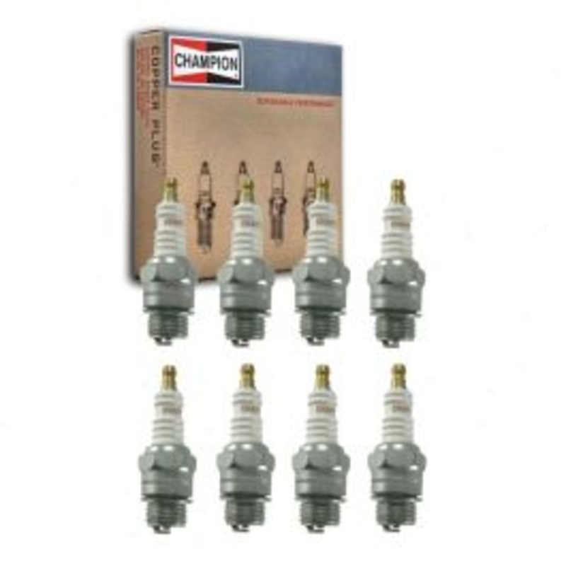 8 pc Champion Industrial Spark Plugs for 1933-1937 Duesenberg Model SJ 6.9L L8