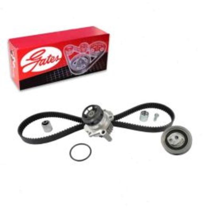 Gates PowerGrip Timing Belt Kit with Water Pump for 2008-2009 Audi TT 2.0L L4