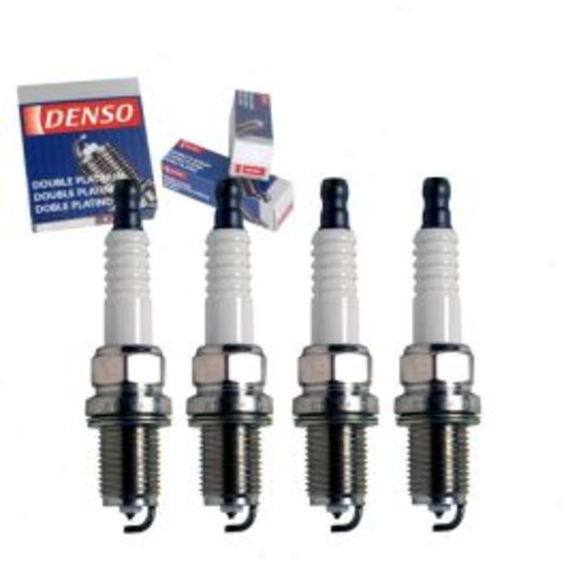 4 pc DENSO Double Platinum Spark Plugs for 2005-2009 Hyundai Tucson 2.0L L4