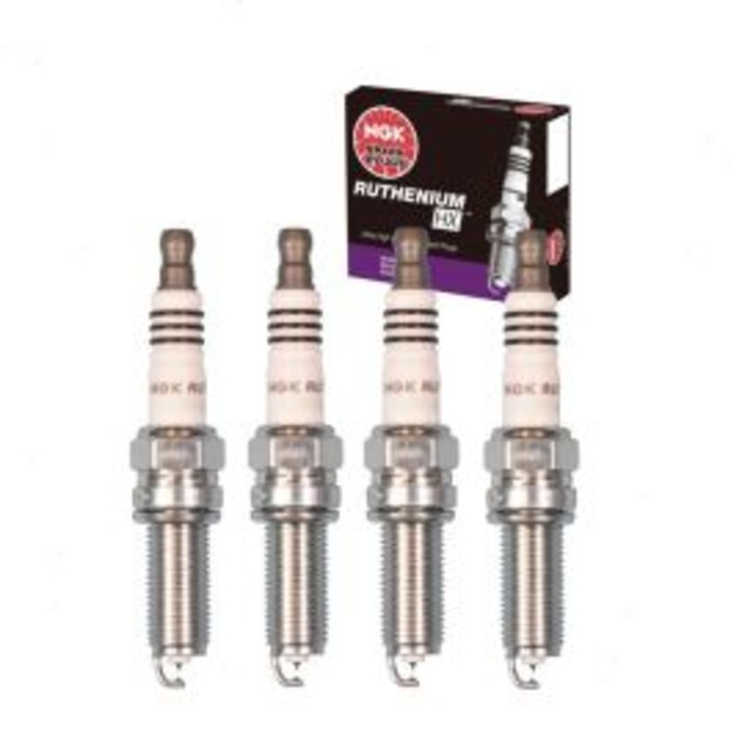 4 pc NGK Ruthenium HX Spark Plugs for 2007-2018 Nissan Altima 2.5L L4