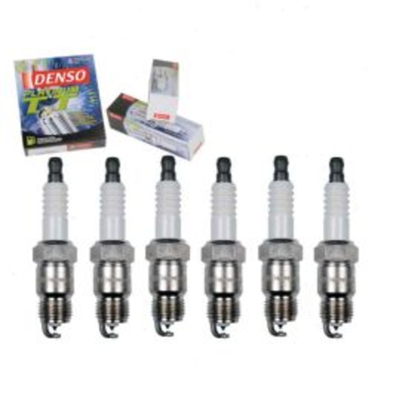 6 pc DENSO Platinum TT Spark Plugs for 1977-1981 Pontiac Catalina 3.8L V6