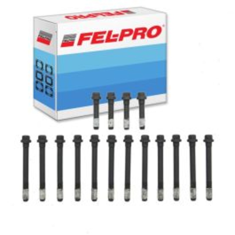 Fel-Pro Engine Cylinder Head Bolt Set for 1973-1974 GMC G35 G3500 Van 7.4L V8