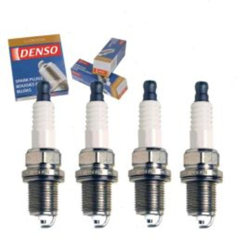 4 pc DENSO Standard U-Groove Spark Plugs for 1995-1997 Geo Tracker 1.6L L4