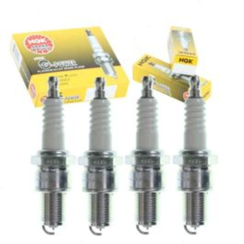 4 pc NGK G-Power Spark Plugs for 1977-1978 Mazda GLC 1.3L L4