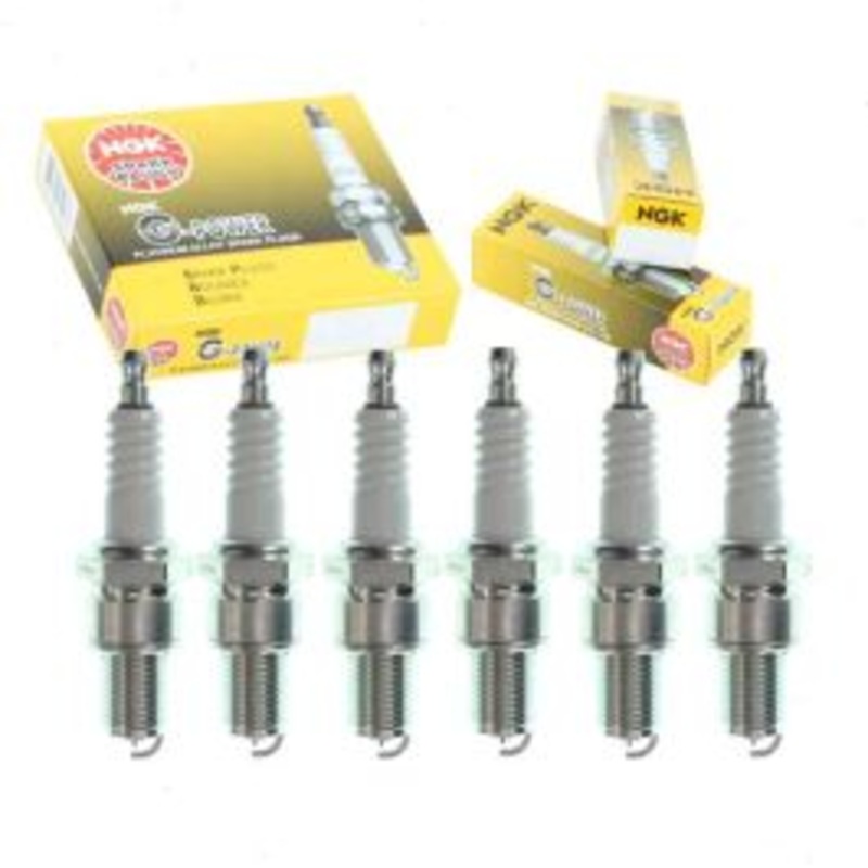 6 pc NGK G-Power Spark Plugs for 1990-1991 Dodge Ram 50 3.0L V6
