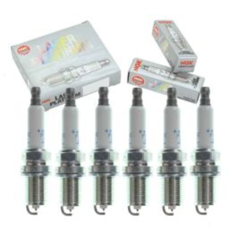 6 pc NGK Laser Platinum Spark Plugs for 2009-2018 Audi A6 Quattro 3.0L V6