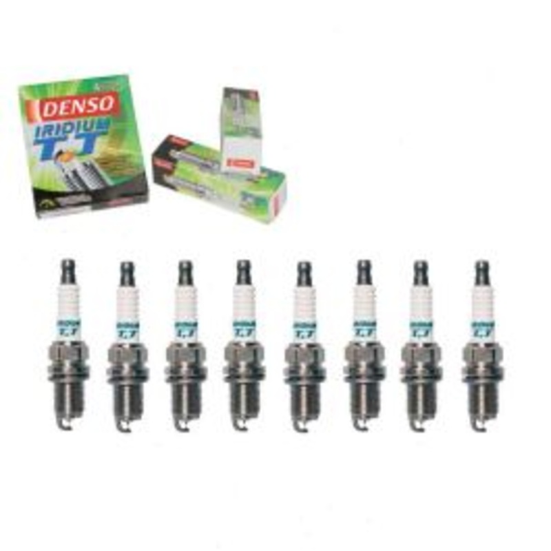 8 pc DENSO Iridium TT Spark Plugs for 1999-2004 Land Rover Discovery 4.0L 4.6L V8