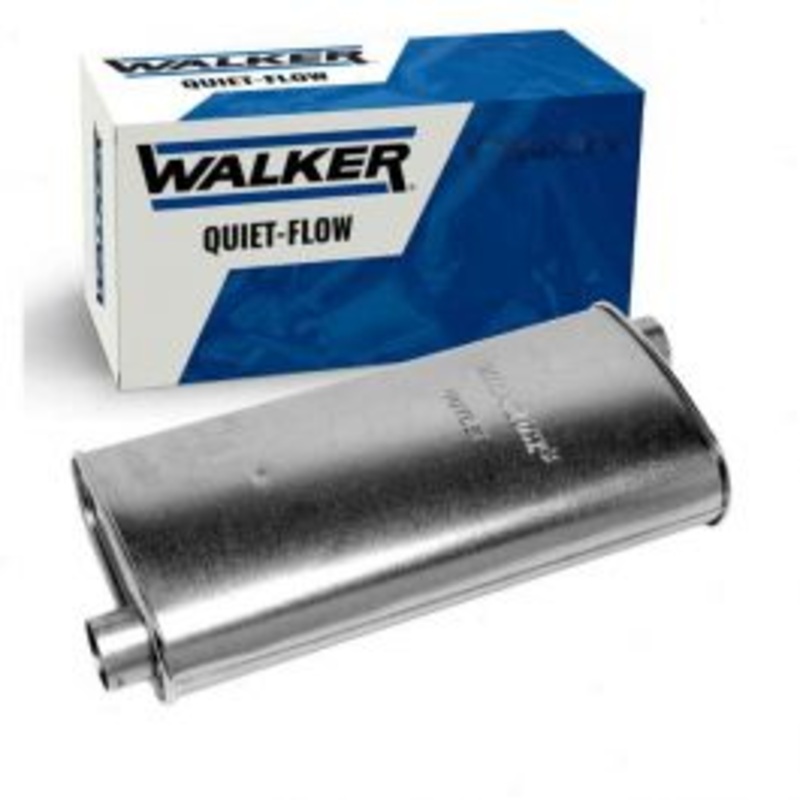 Walker Quiet-Flow Exhaust Muffler for 1981 Pontiac Laurentian 5.0L V8